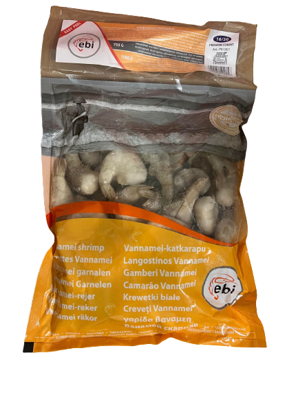 Vannamei Rejer EBI 16/20 HLSO 70% 10x1kg