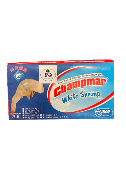 Vannamei Rejer Champmar 16/20 6x1,8kg 