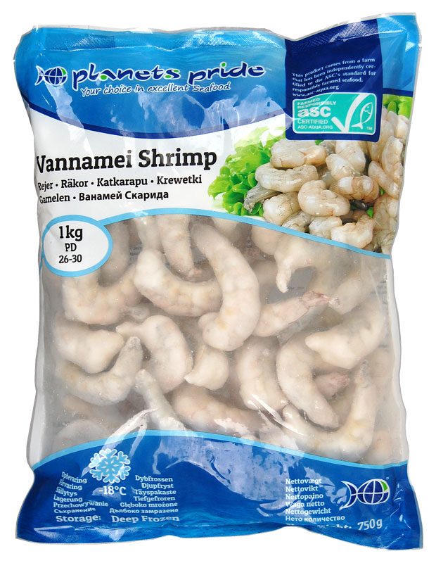 Vannamei Rejer PP 26/30 PD 10x1kg