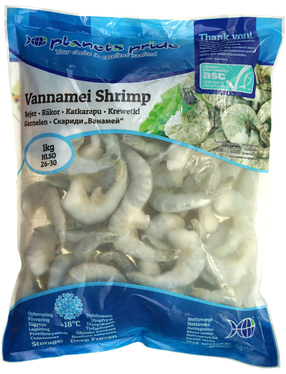 Vannamei Rejer PP 26/30 HLSO EZP 10x1kg