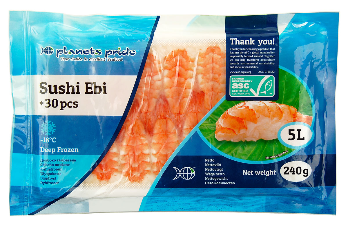 Sushi Ebi 5L 30x240g 