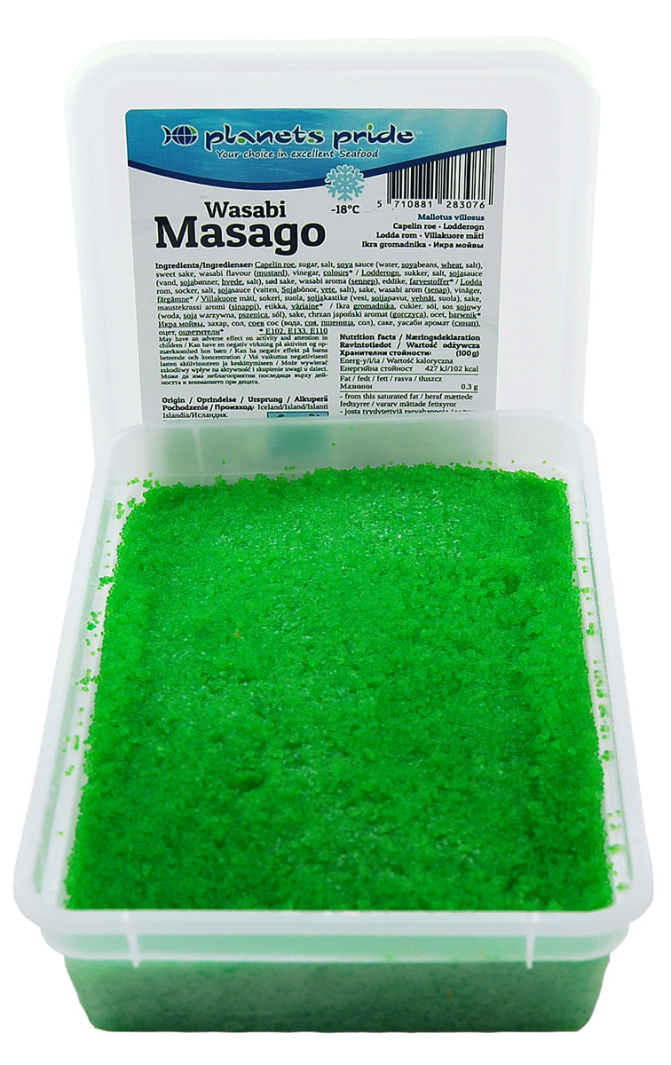 Masago Grøn 500g