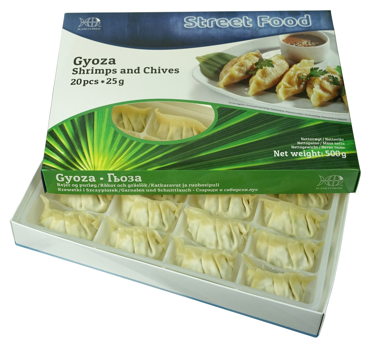 Gyoza Rejer & Forårsløg 20x500g