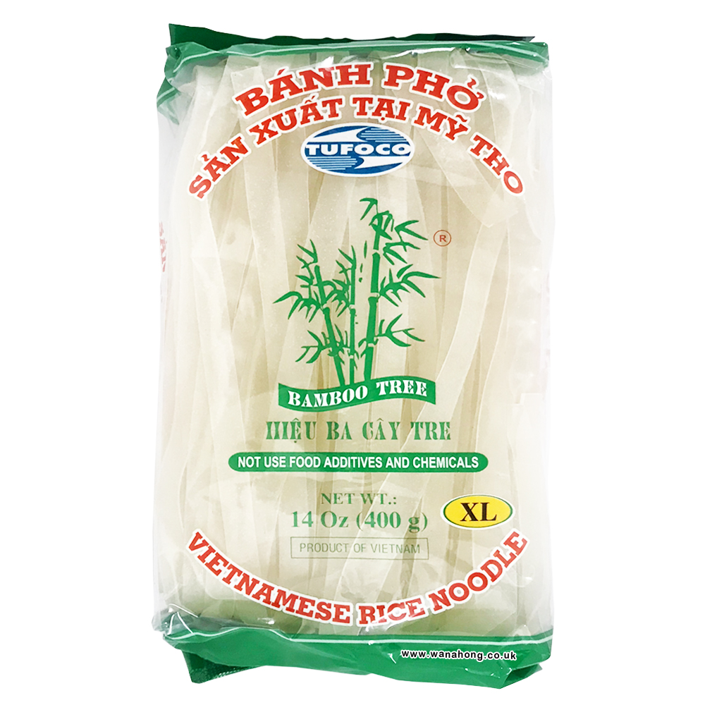 Risnudler Banh Pho Bamboo Tree 10mm 30x400g