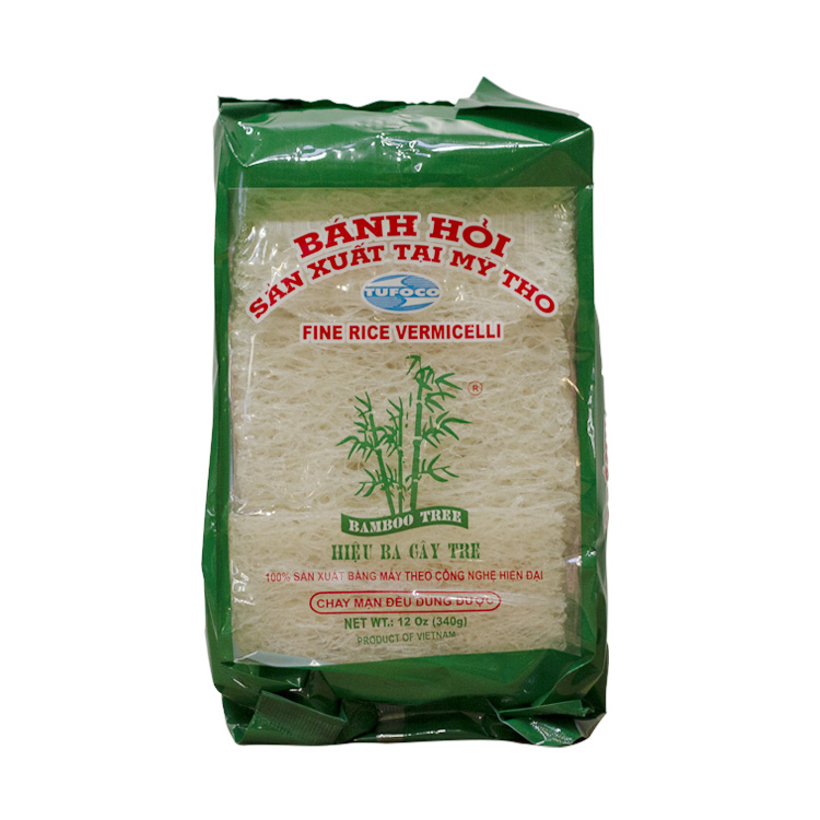 Risnudler Fine Vermicelli Banh Hoi Bamboo Tree 30x340g