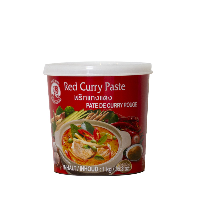 Karry Paste Rød Cock Brand 1kg