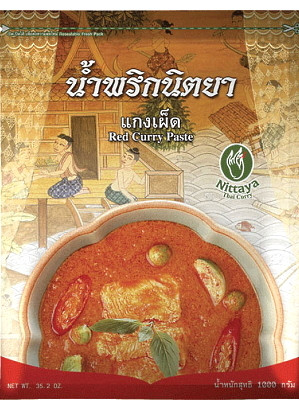 Red Curry Paste Nittaya 10x1kg