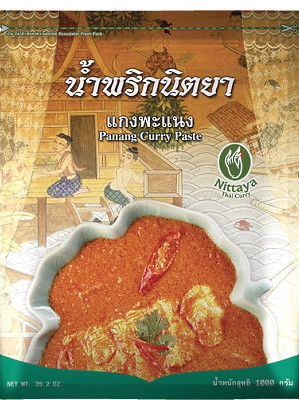 Panang Curry Paste Nittaya 10x1kg