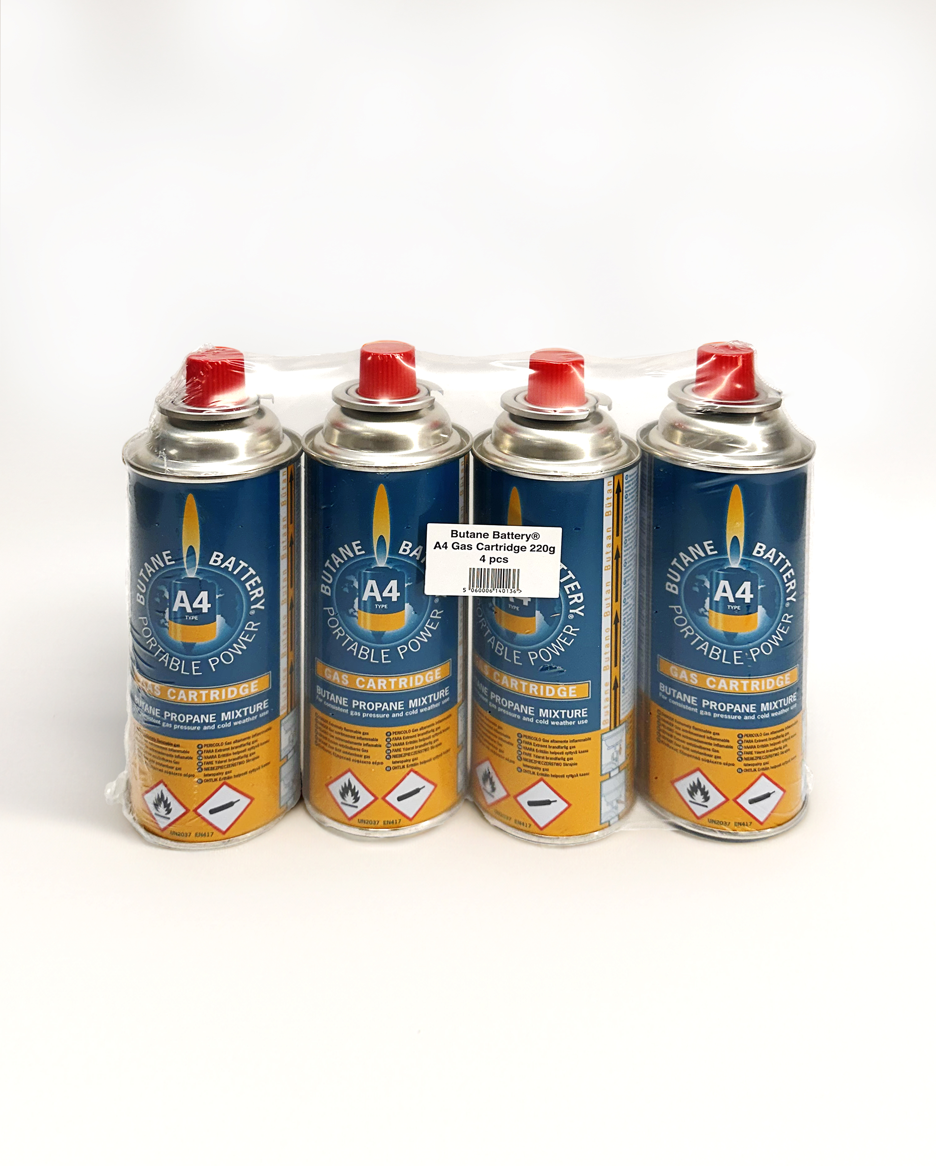 Gas Butan Propan 4x400ml