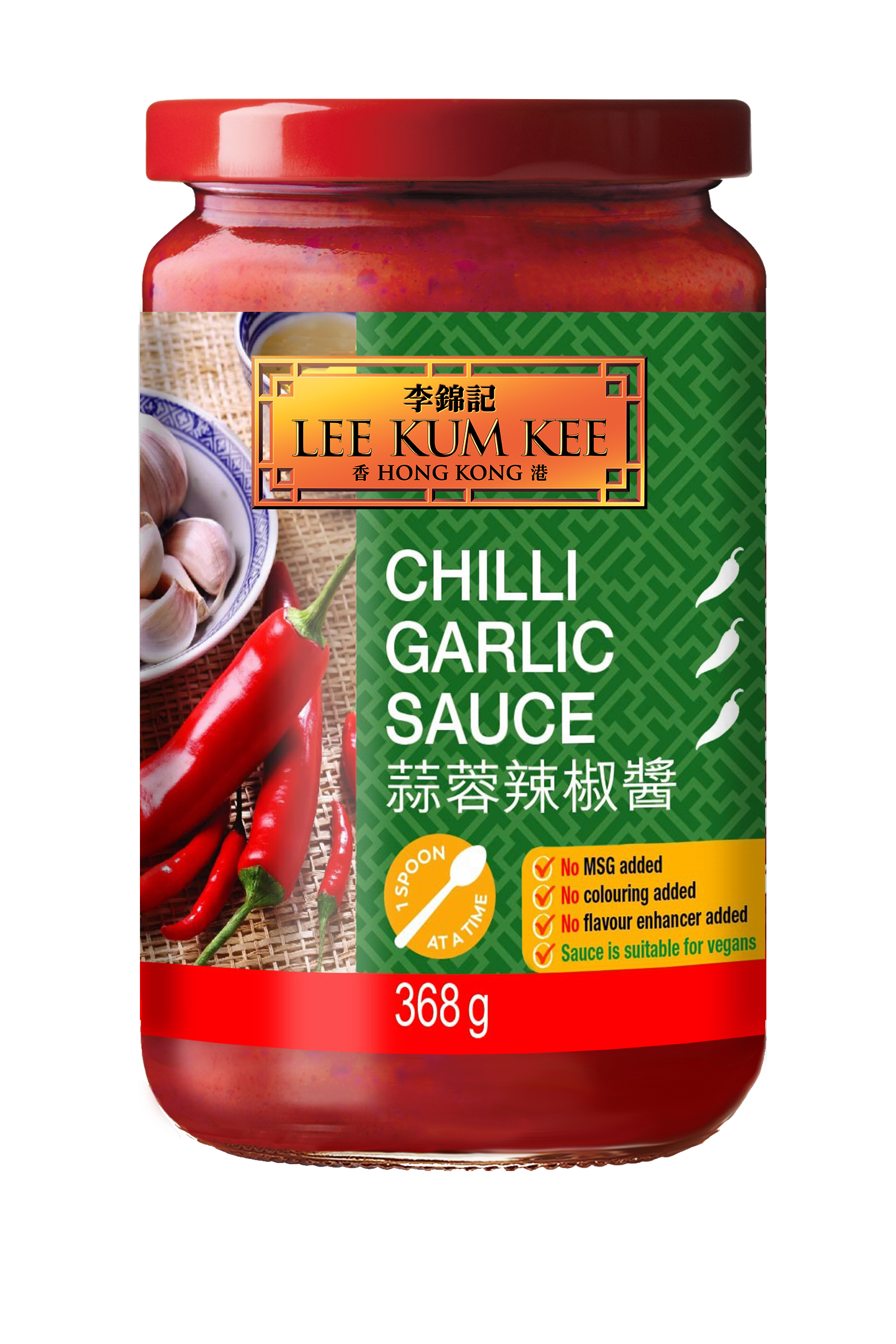 Chili Garlic Sauce Lee Kum Kee 12x368g